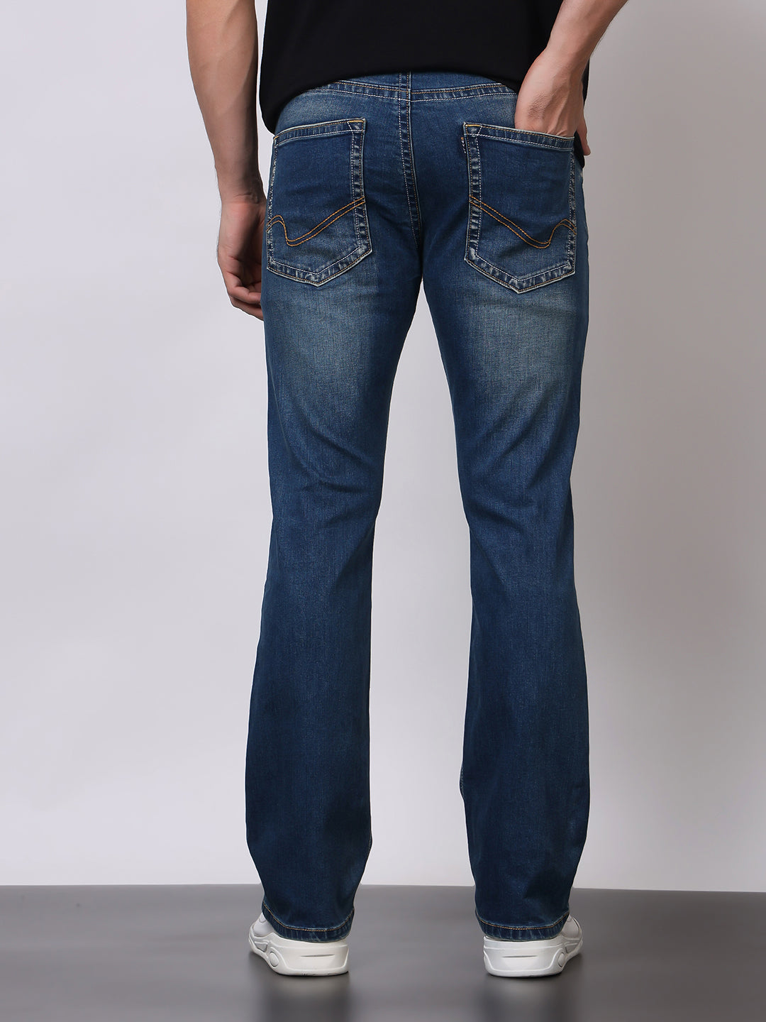 Stylox Men’s Bootcut Fit Jeans – Classic Flared Denim with Modern Comfort - Stylox
