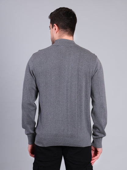 Stylox Men’s Solid Winter Sweater | Soft Knit Full Sleeve Pullover | Classic Casual Wear