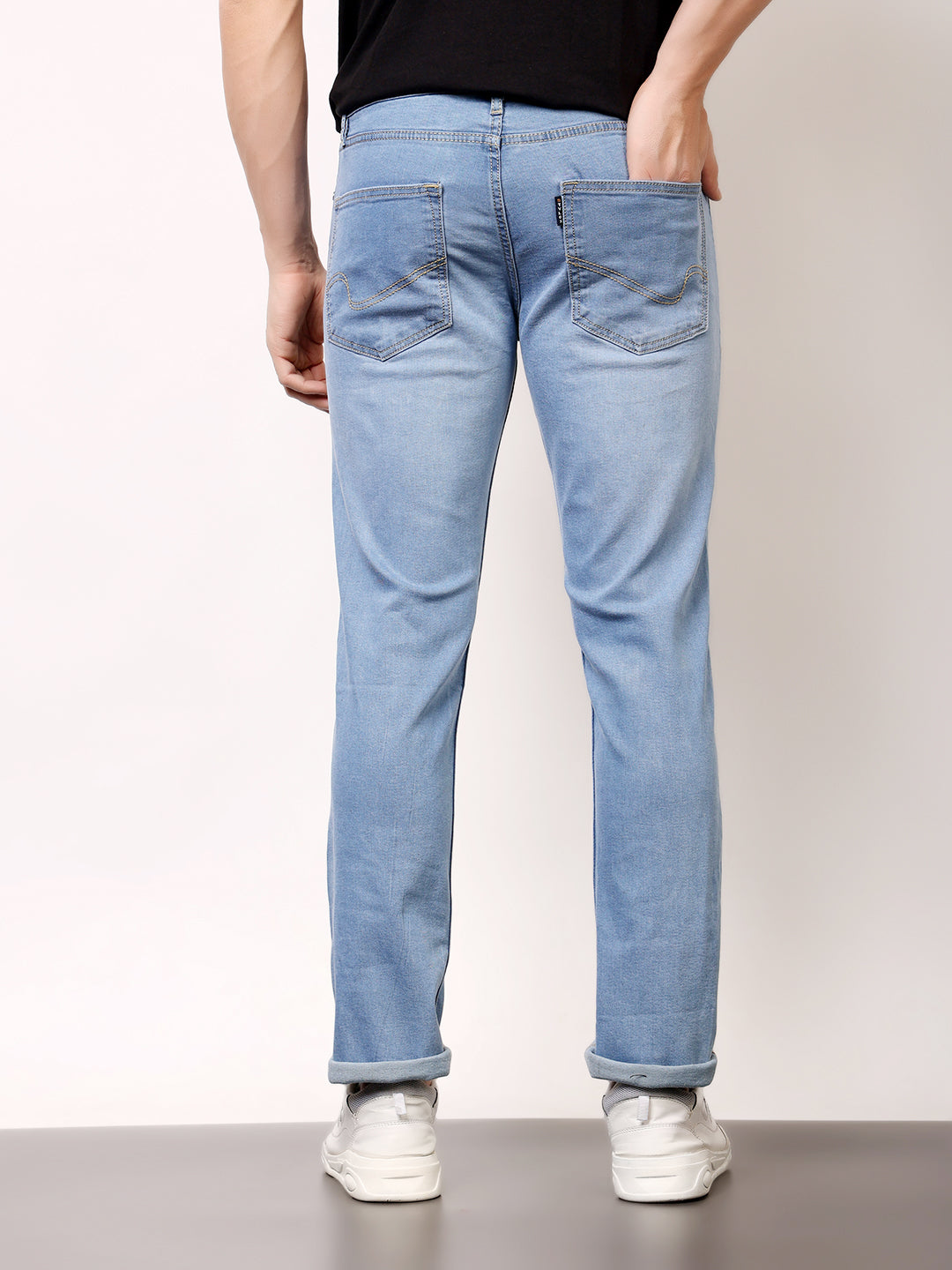 Stylox Redefined Slim Fit Solid Men’s Jeans – Stylish & Comfortable Everyday Wear - Stylox