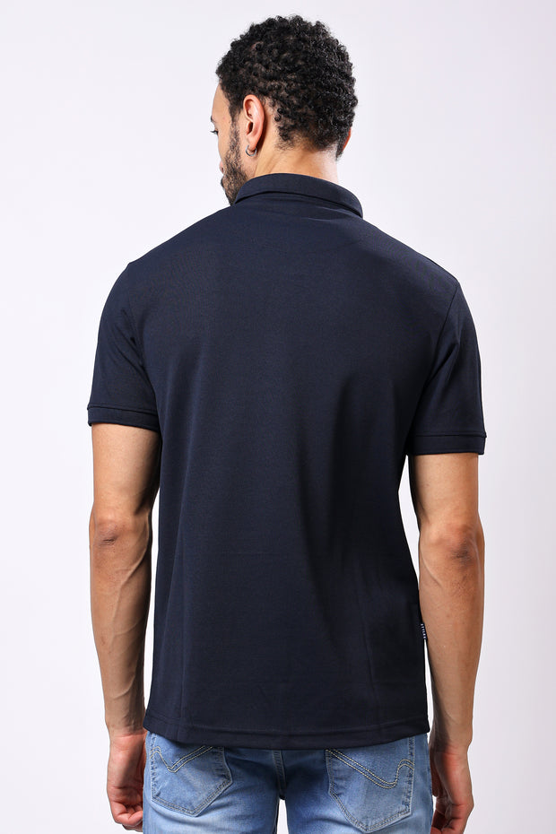 Stylox Solid Polo T-Shirt For Men