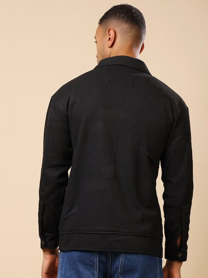 Stylox Men’s Shacket with Button Closure – Stylish Shacket for Every Season