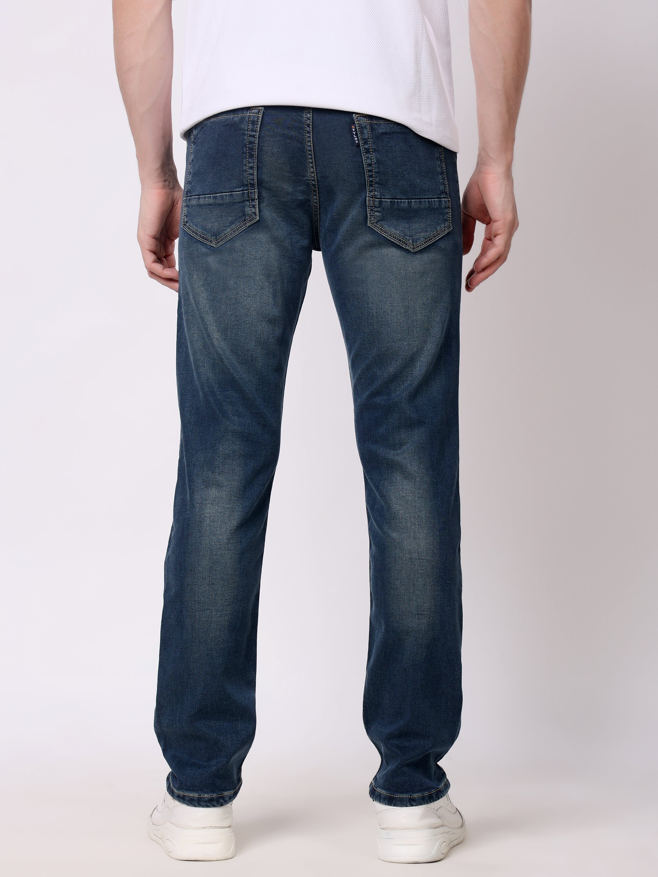Stylox Men’s Stretchable Slim Fit Casual Denim Jeans - Stylox
