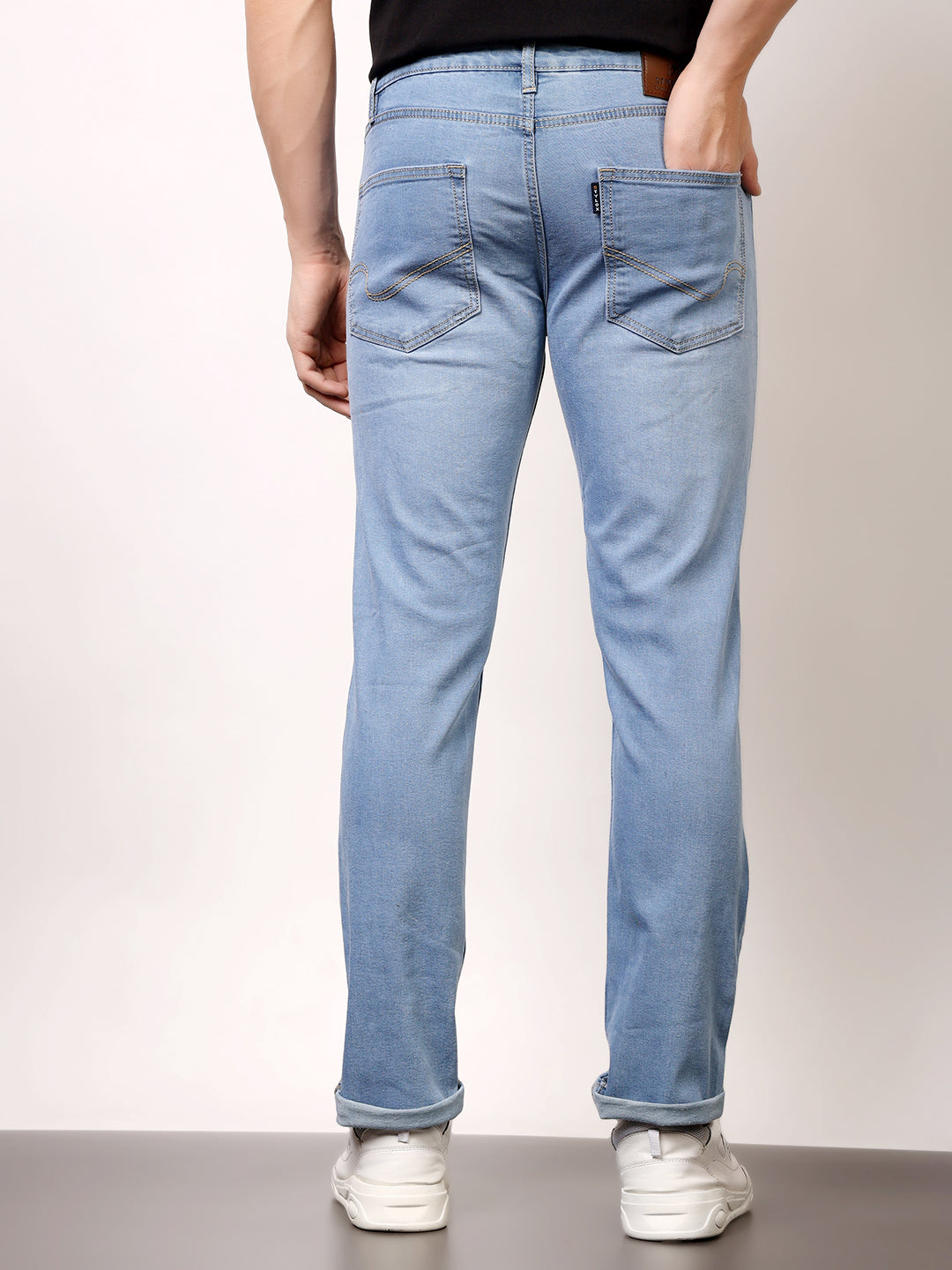 Stylox Redefined Slim Fit Solid Men’s Jeans – Stylish & Comfortable Everyday Wear - Stylox
