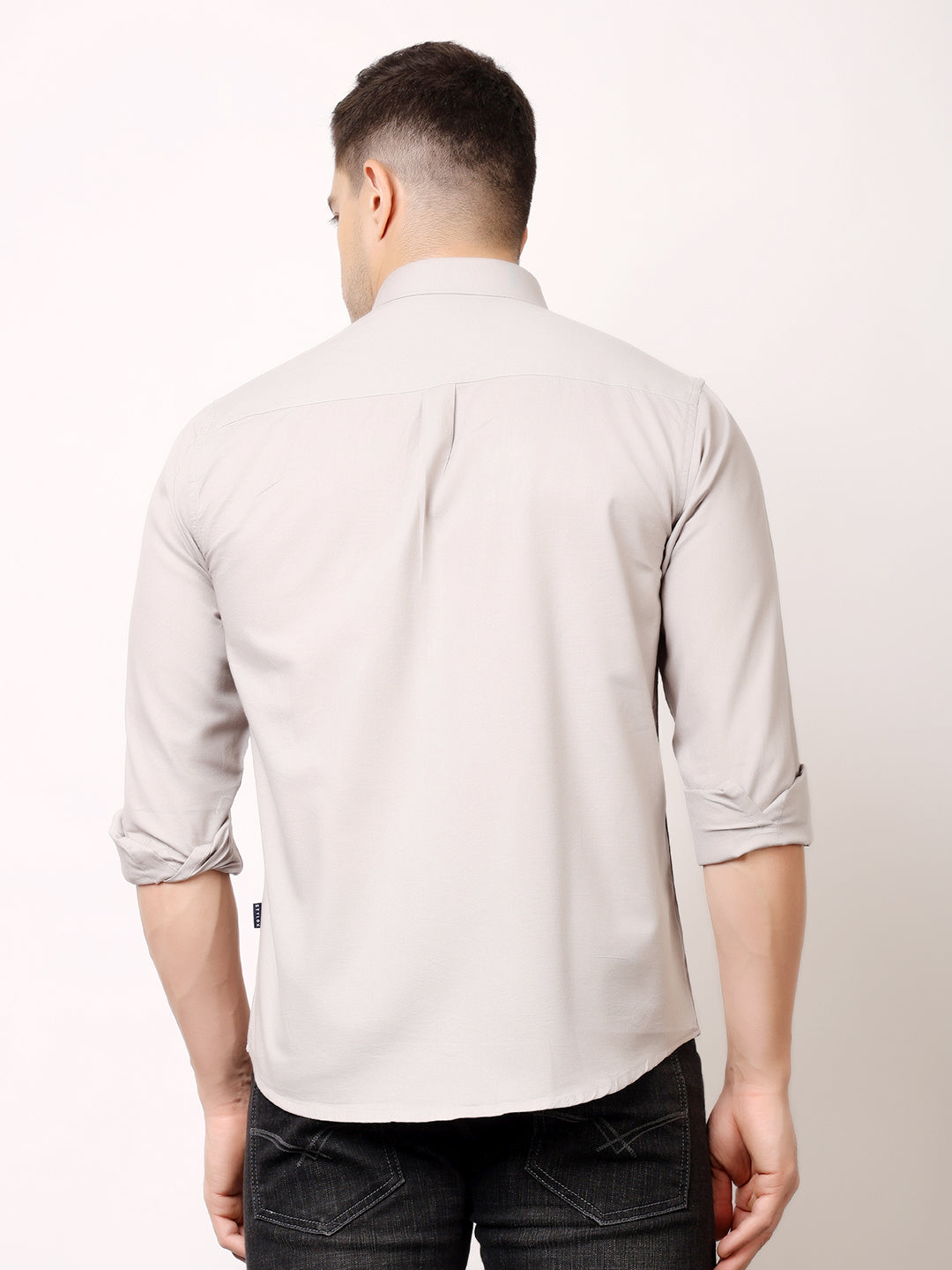 Stylox Men’s Premium Oxford Full Sleeve Solid Shirt | Casual & Formal Wear | Soft Cotton Blend