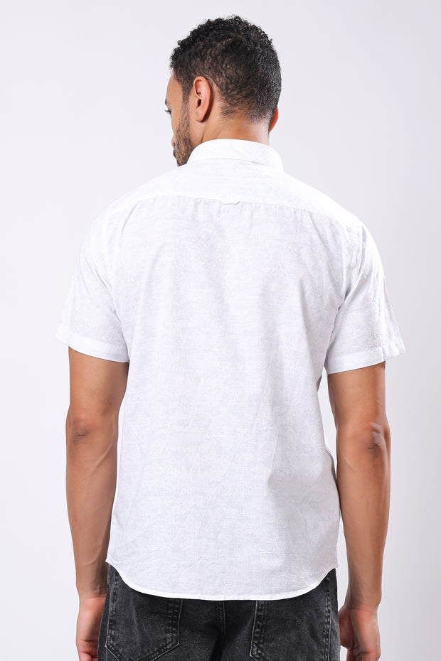 STYLOX HALF SLEEVE PRINTED CASUAL SHIRT