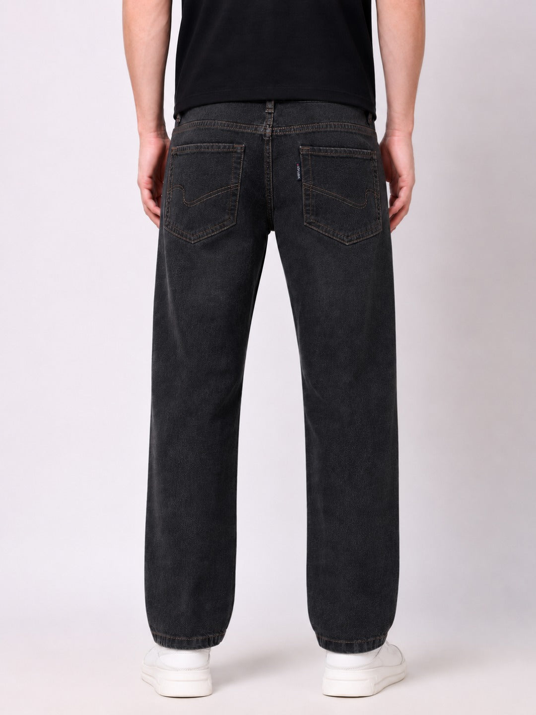 Stylox Men's Slim Fit Stretchable Solid Denim Jeans