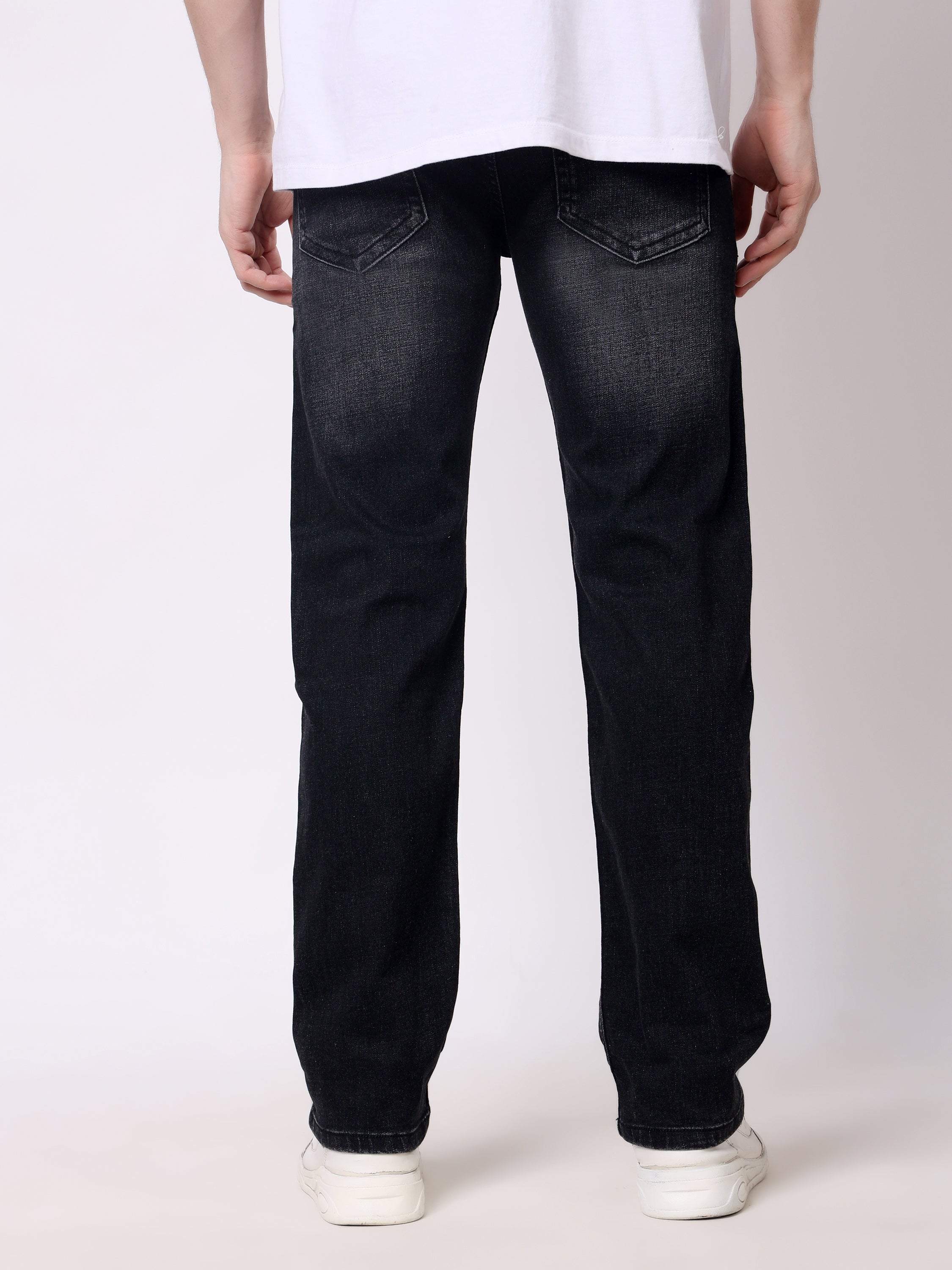 Stylox Stretchable Comfort Fit Denim Jeans For Men’s-Dark Grey - Stylox