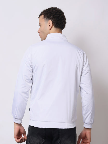 Stylox Men’s High-Neck Winter Jacket – Lightweight Windcheater with Warm Lining &amp; Full-Zip Closure