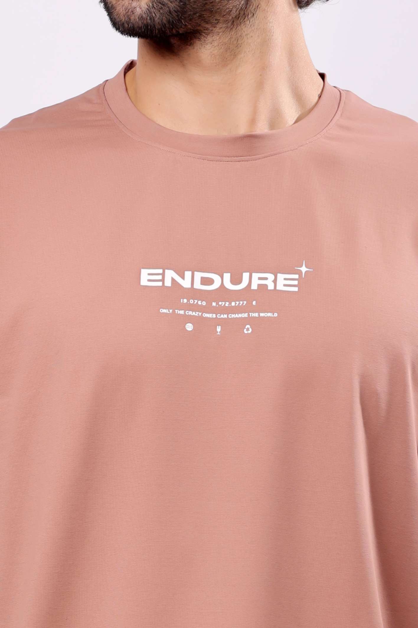 STYLOX MEN CREW NECK PRINTED T-SHIRT - Stylox