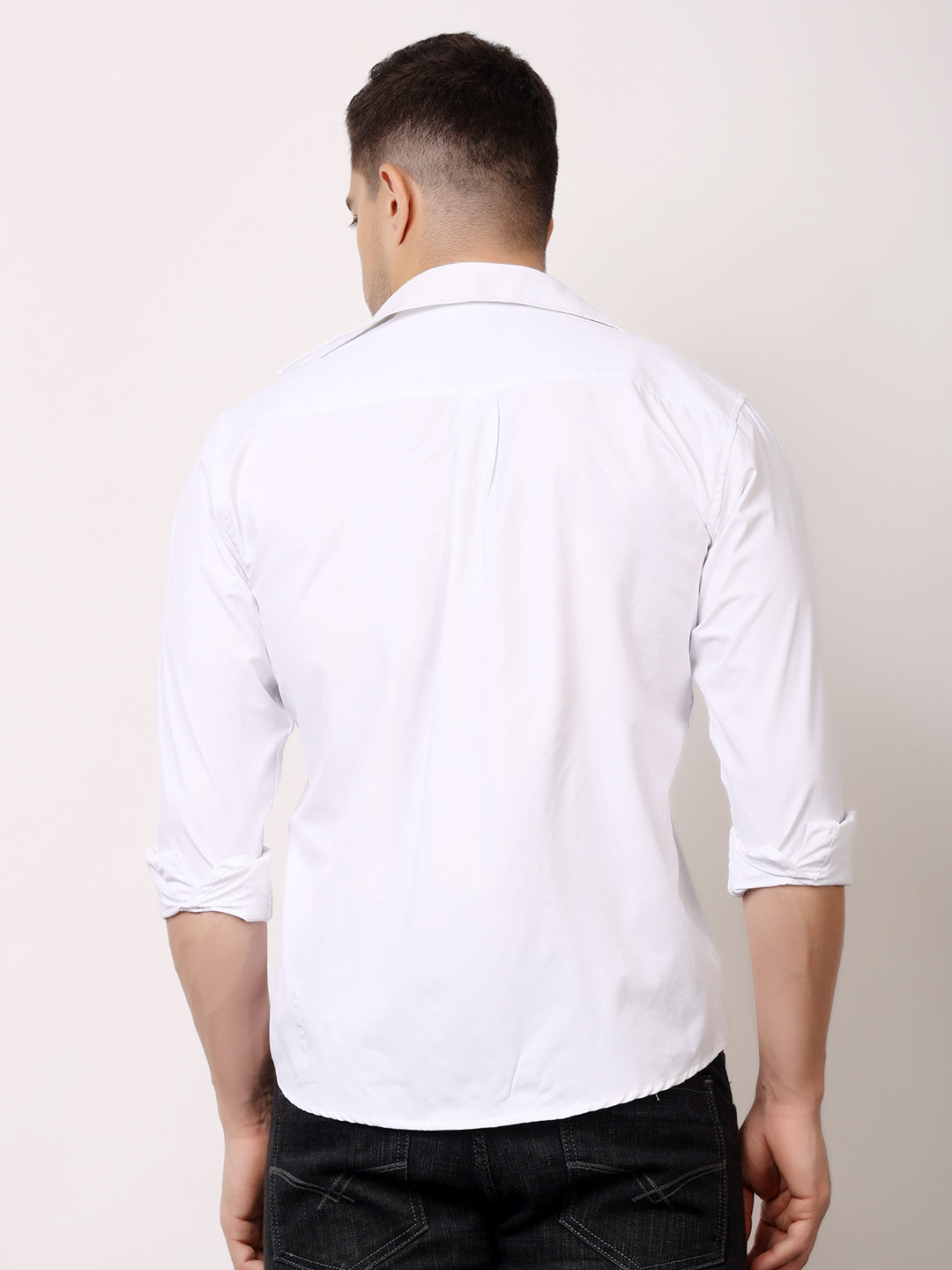 Stylox Men's Regular Fit Cotton Blend Shirt | Casual & Party Wear - Stylox
