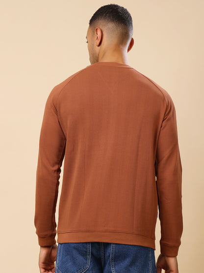 Stylox Men’s Round Neck Full Sleeve Sweatshirt – Classic Fit, Soft Fabric &amp; Cozy Winter Wear