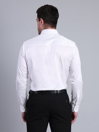 Stylox Men’s Slim Fit Satin Shirt | Premium Solid Formal Shirt for Office &amp; Party Wear | Full Sleeve Smooth Finish Shirt