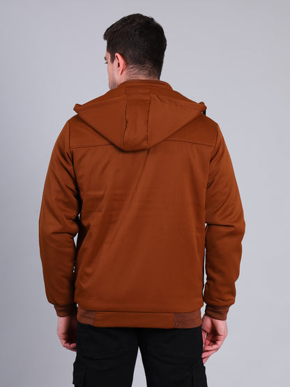 Stylox Men’s Winter Jacket with Hood | Warm Padded Jacket | Stylish Casual Outerwear