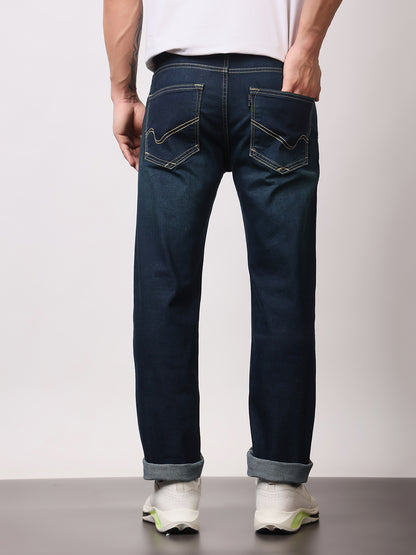 Stylox Men’s Comfort Fit Solid Jeans | Premium Stretchable Plain Denim Jeans for Men | Casual Mid-Rise Jeans for Everyday Wear