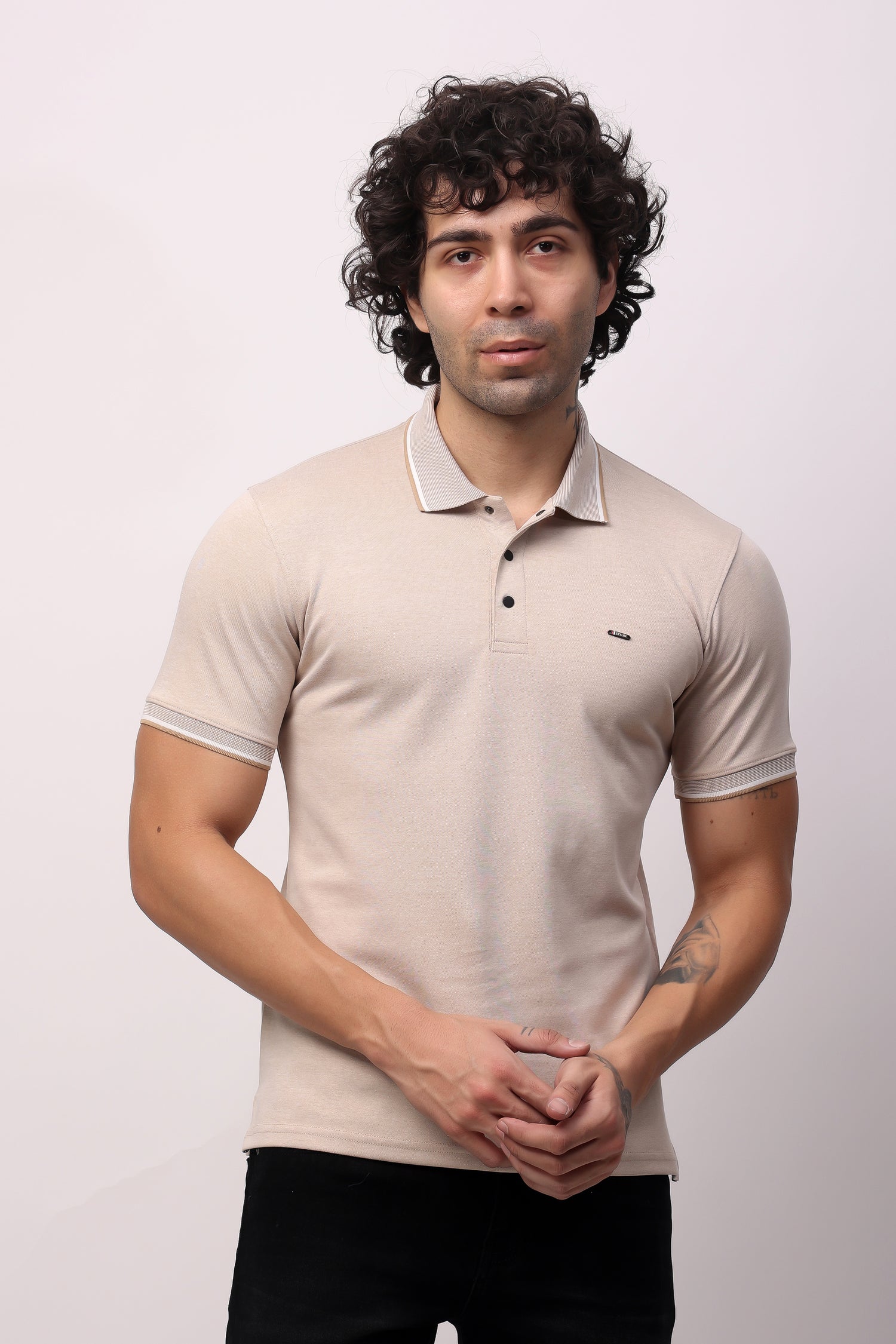 STYLOX SOLID POLO T-SHIRT