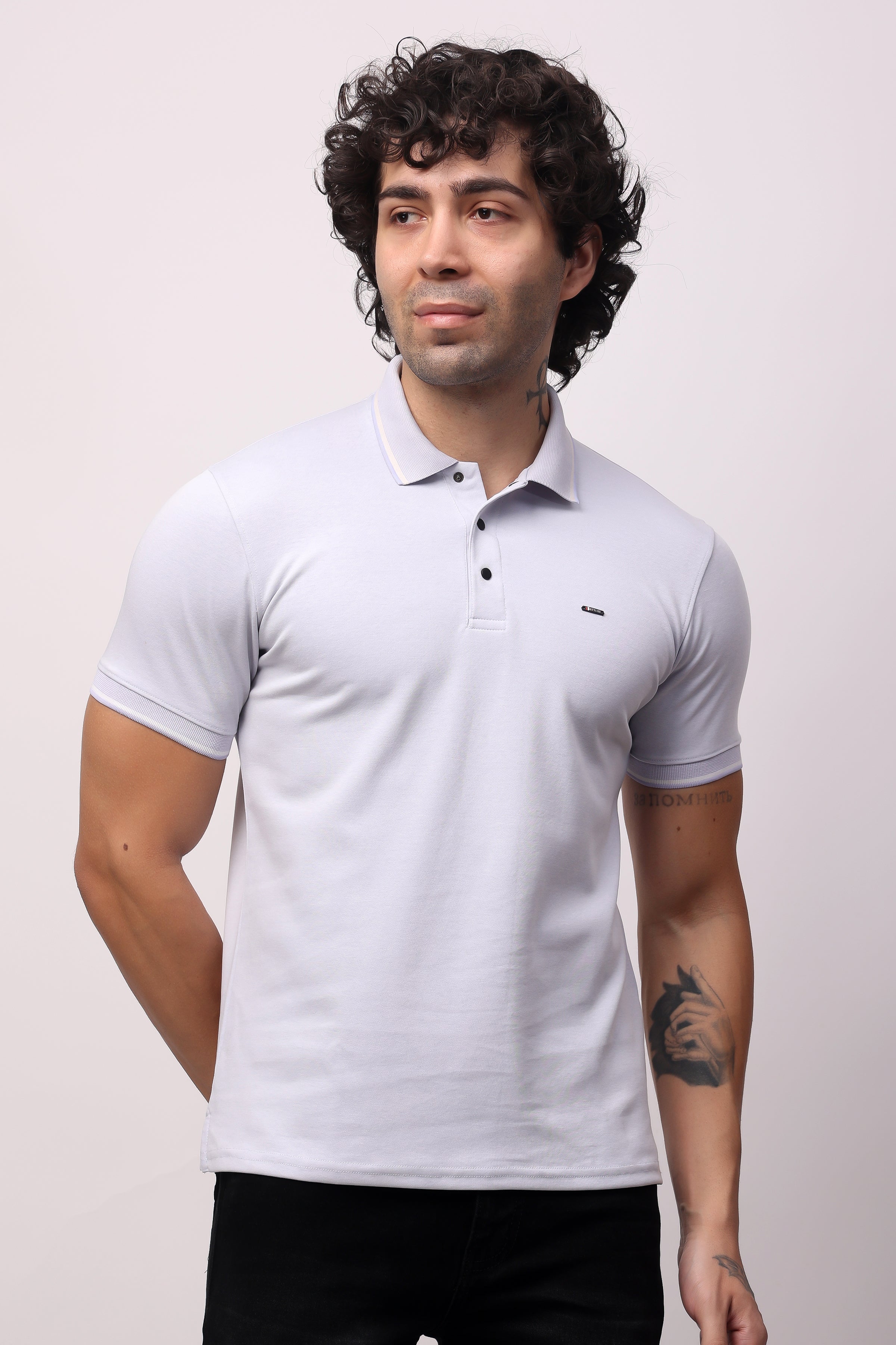 STYLOX SOLID POLO T-SHIRT