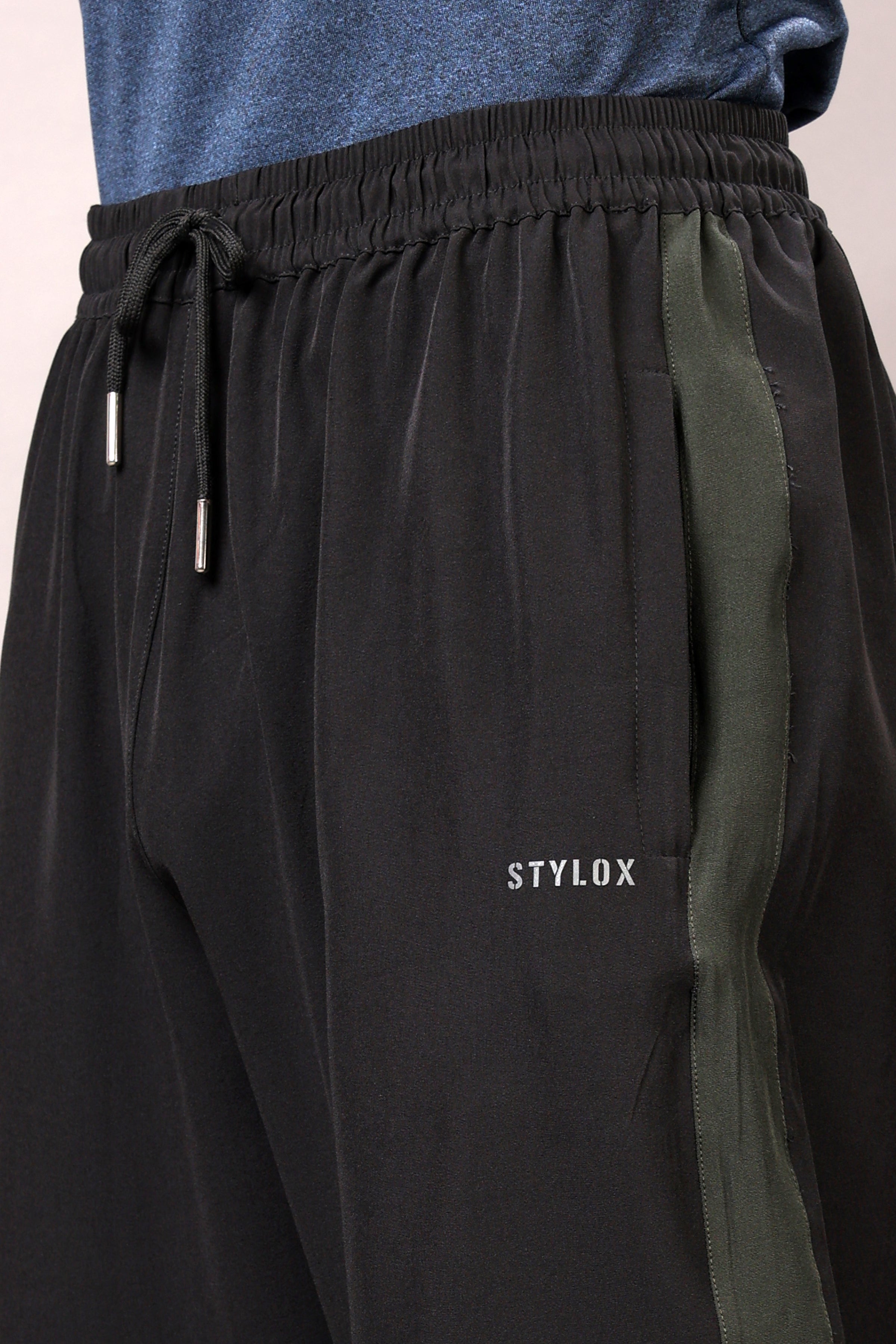 Stylox Classic Men’s Trackpants with Elastic Waist & Side Pocket