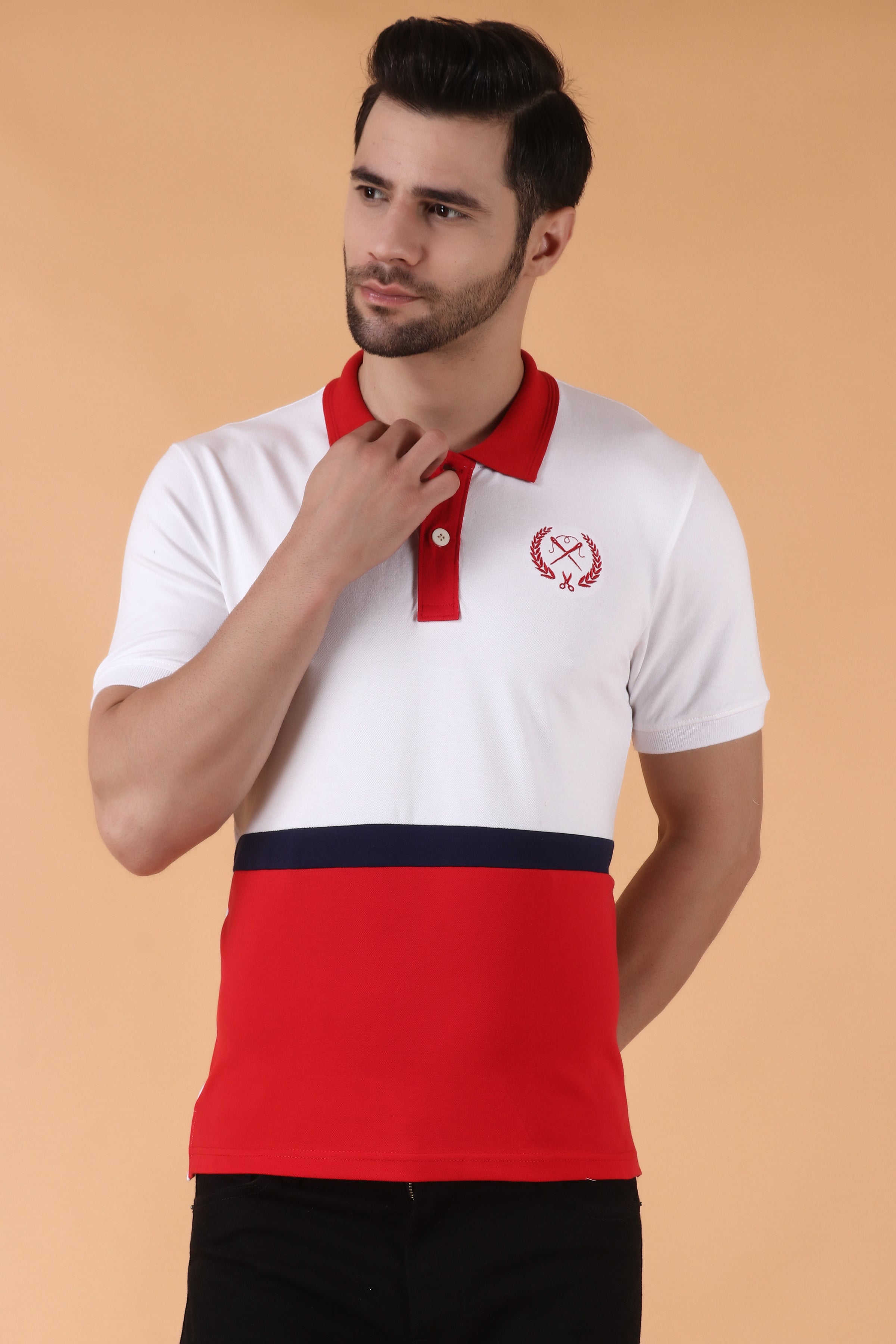 Stylox Men  Polo Collar Slim Fit T-shirt - 67155 - Stylox