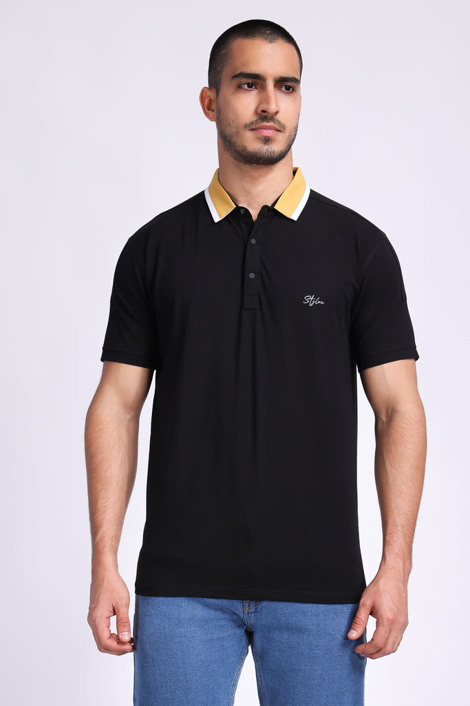 Stylox Men Polo Collar Slim Fit T-shirt - 67560