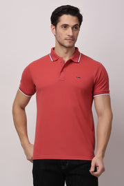 Stylox solid polo t-shirt