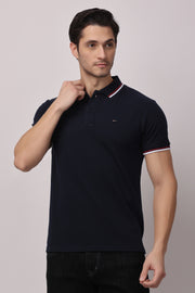 Stylox solid polo t-shirt