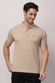 Stylox solid polo t-shirt