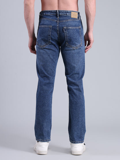 Stylox Men’s Slim Fit Jeans | Mid Rise Stretch Denim with Clean Wash for Casual &amp; Smart Wear