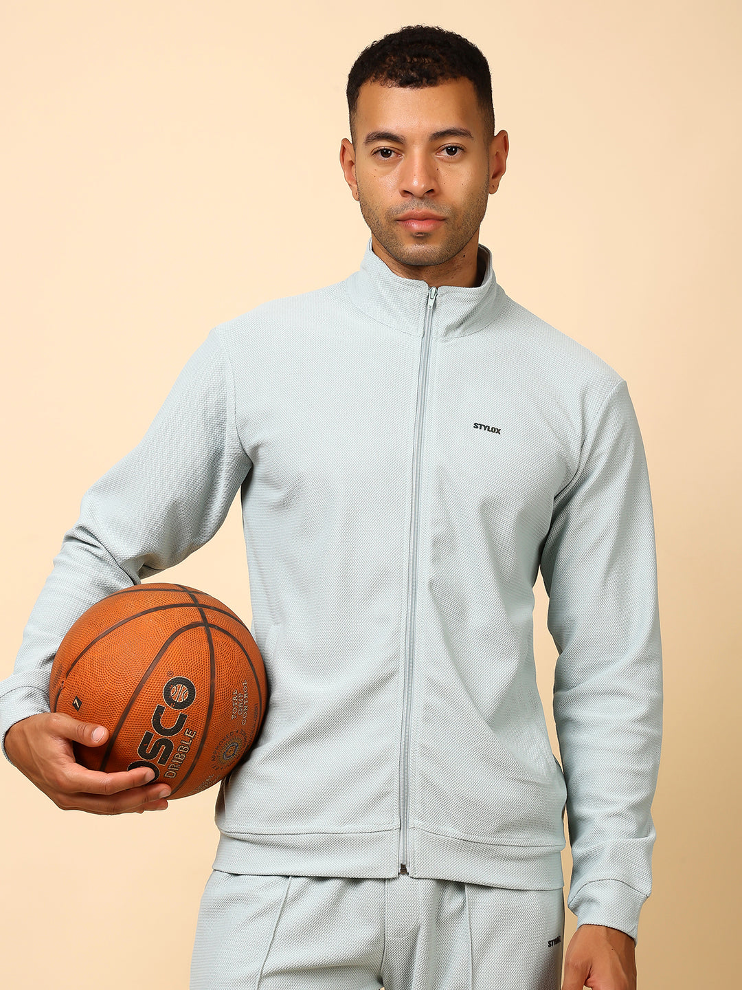 Stylox Men’s Solid Tracksuit – Stylish Full Set for Sports, Gym & Casual Wear - Stylox