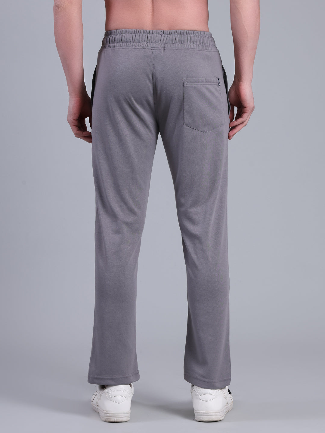 Stylox Men’s Slim Fit Stretchable Cotton Blend Trackpant with Elastic Waist & Drawstring