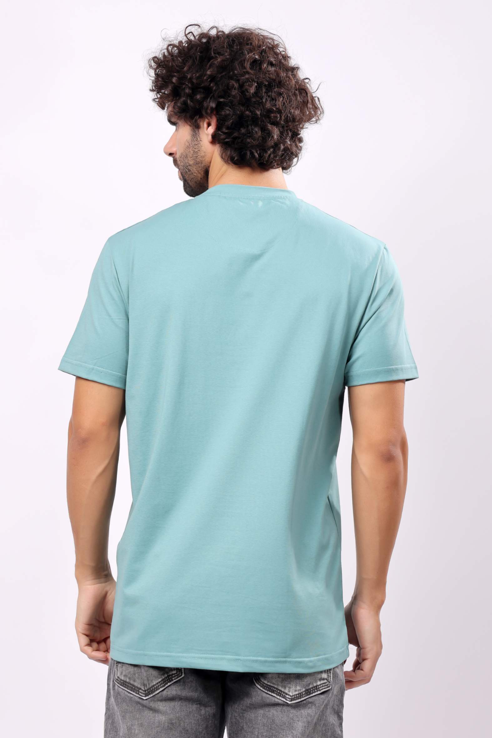 STYLOX MEN CREW NECK PRINTED T-SHIRT