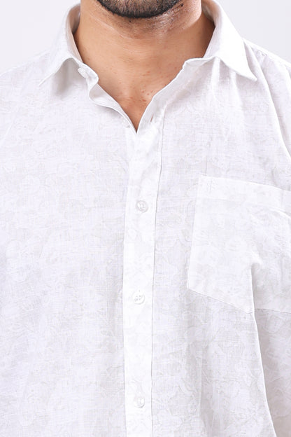 STYLOX HALF SLEEVE PRINTED CASUAL SHIRT