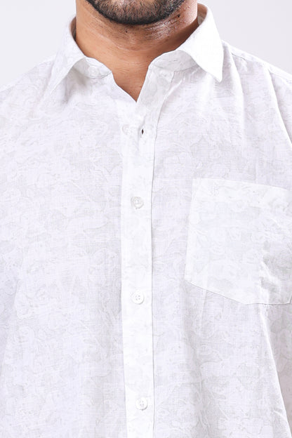 STYLOX HALF SLEEVE PRINTED CASUAL SHIRT
