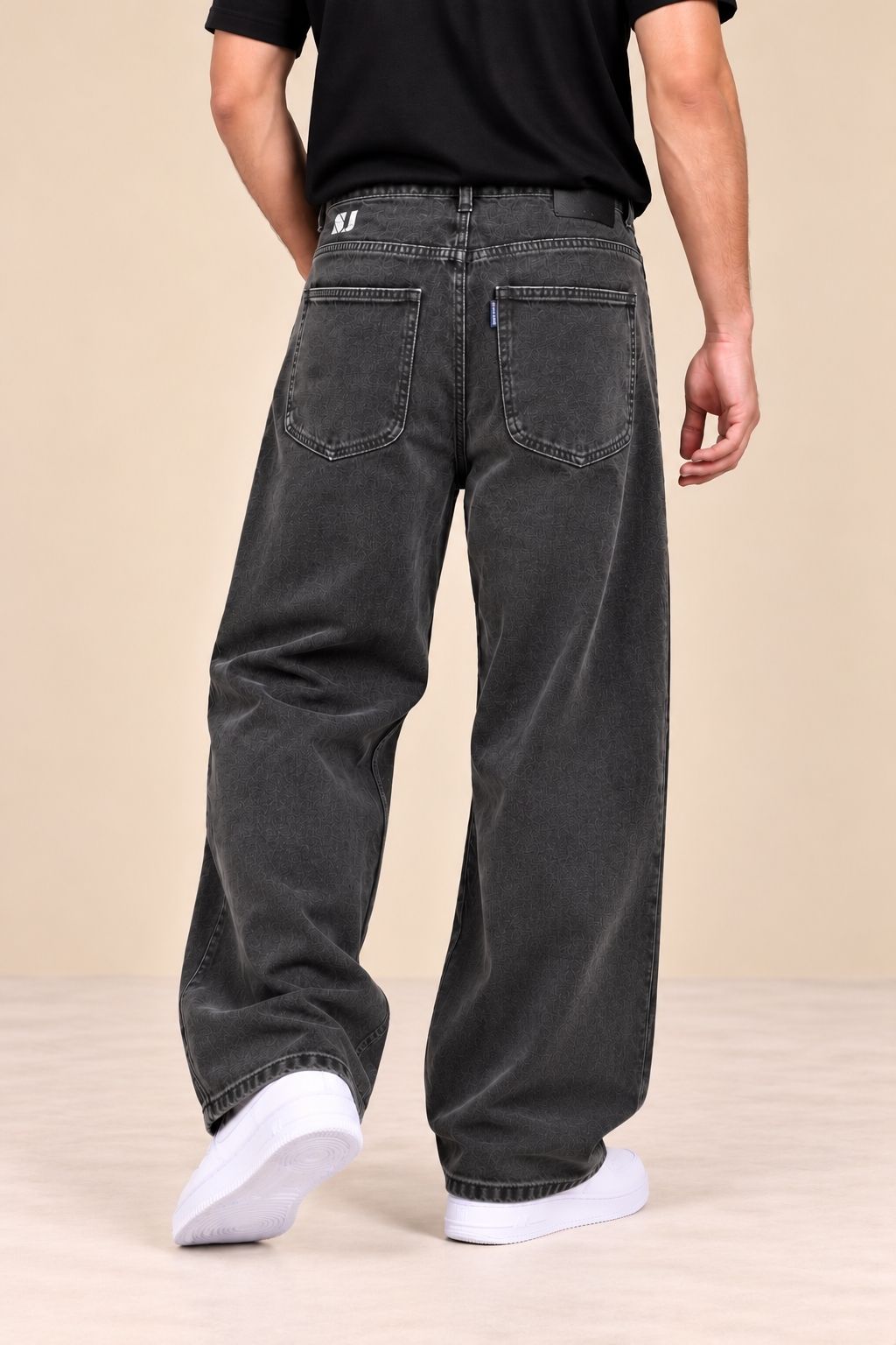Stylox Men’s Flared Fit Non-Stretchable Denim Jeans