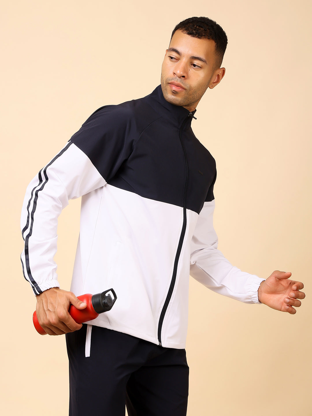 Stylox Men’s Tracksuit – Stylish Full Set for Sports, Gym & Casual Wear (Navy)