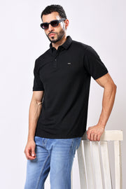 Stylox Solid Polo T-Shirt For Men