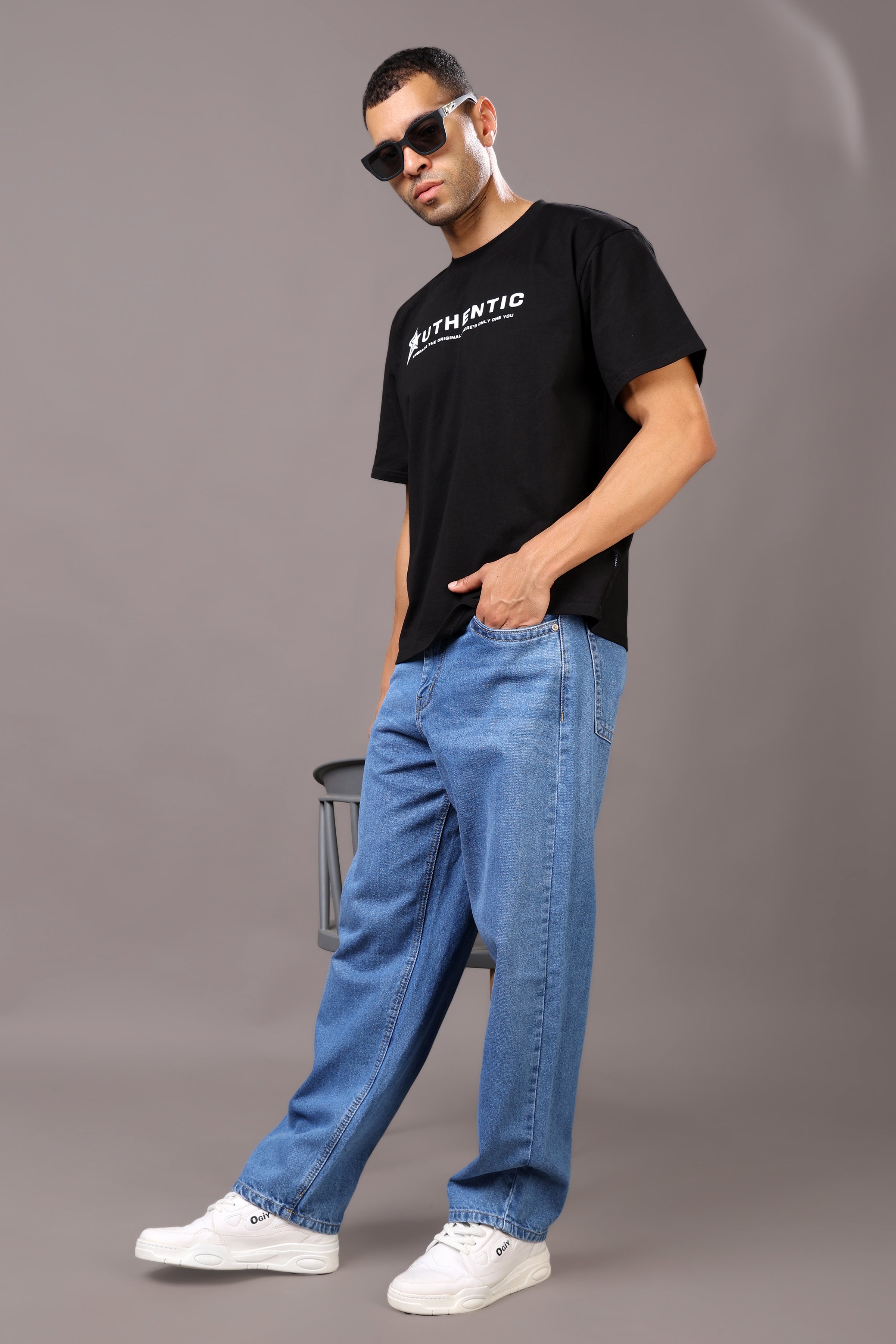 Stylox Loose Fit Jeans for Men