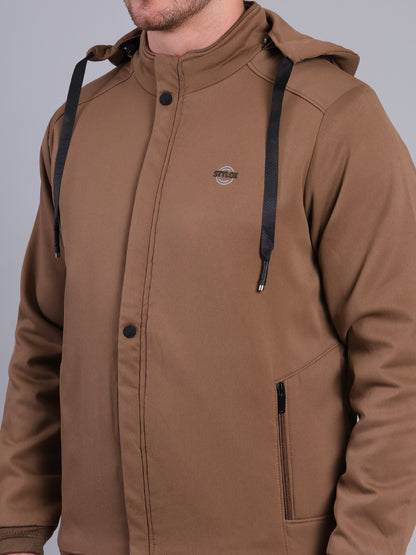 Stylox Men’s Winter Jacket with Hood | Warm Padded Jacket | Stylish Casual Outerwear