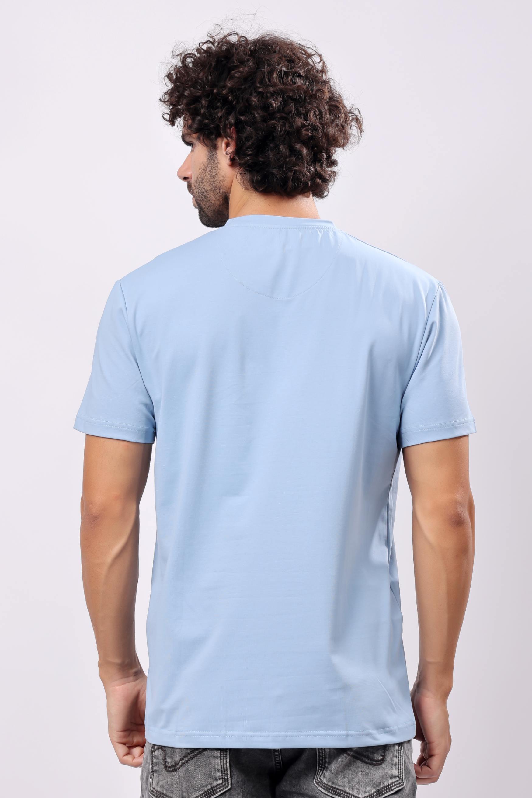 STYLOX MEN CREW NECK PRINTED T-SHIRT - Stylox