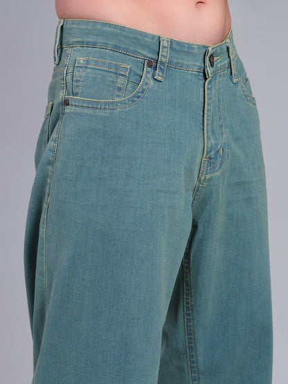 Stylox Men’s Sea Blue Loose Fit Jeans – Street-Ready Comfort &amp; Classic Style