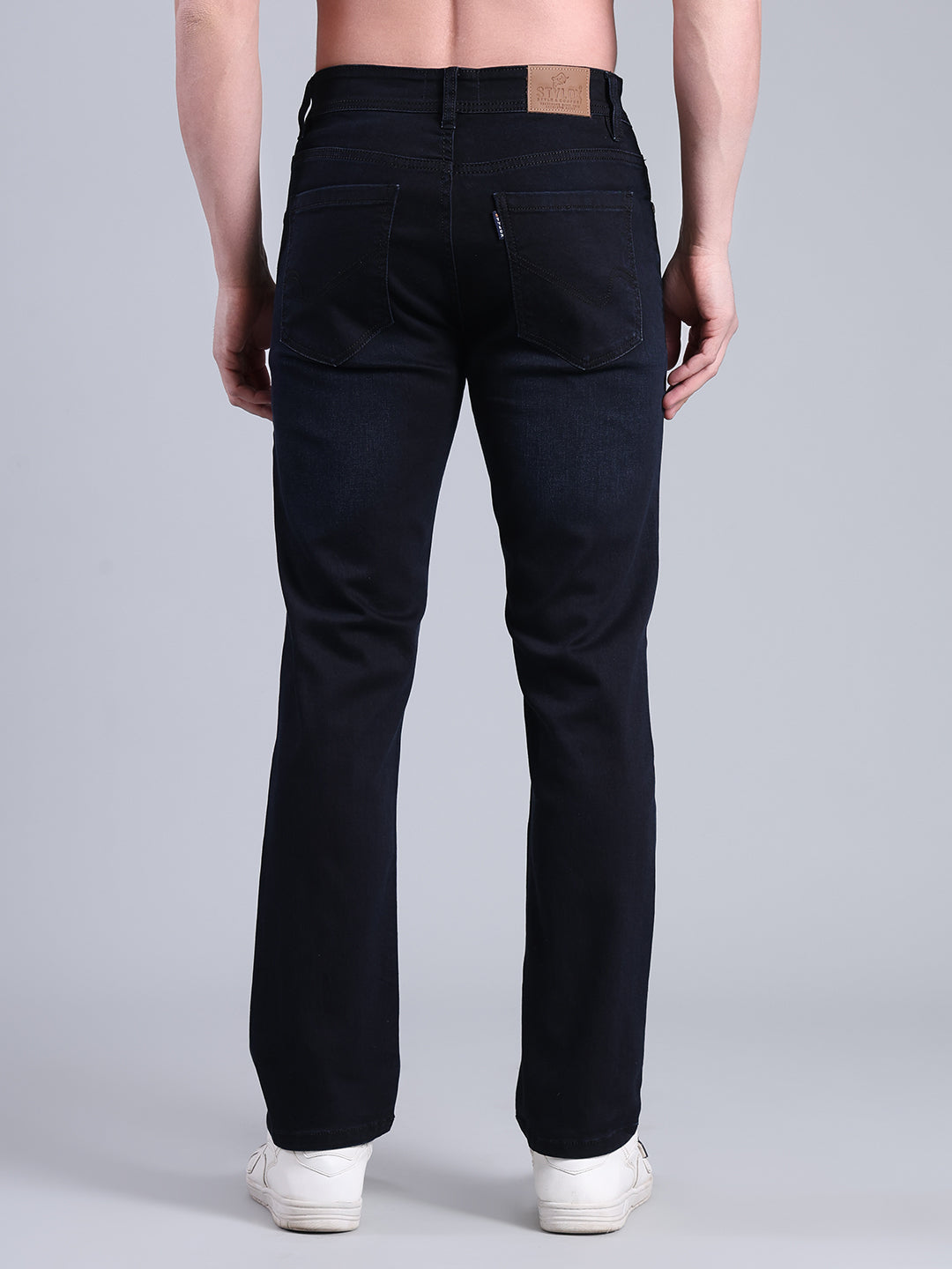 Stylox Men’s Straight Fit Jeans | Classic Denim Jeans for Men | Mid-Rise Everyday Casual Wear Jeans