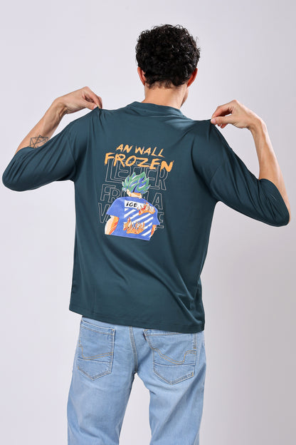 Stylox Men’s Oversized Round Neck Half Sleeve Back Printed T-Shirt | Premium Cotton Loose Fit Graphic Tee for Streetwear &amp; Casual Style