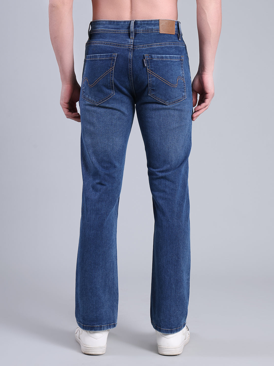 Stylox Men’s Straight Fit Jeans | Classic Denim Jeans for Men | Mid-Rise Everyday Casual Wear Jeans