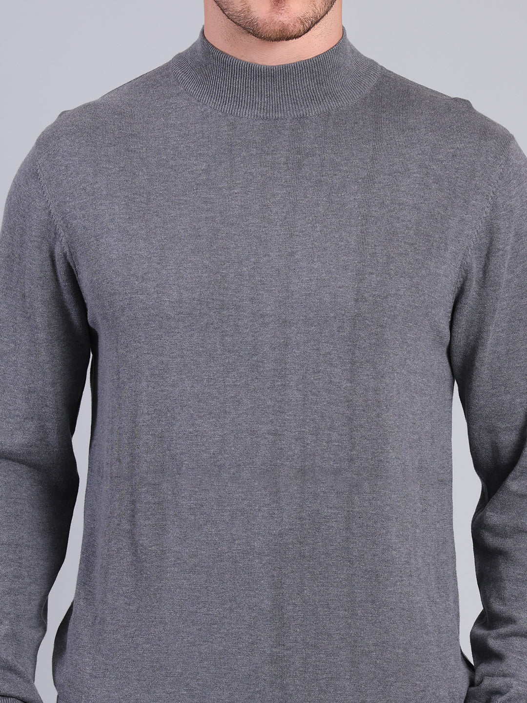 Stylox Men’s Solid Winter Sweater | Soft Knit Full Sleeve Pullover | Classic Casual Wear