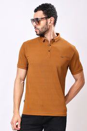 Stylox Solid Polo T-Shirt For Men