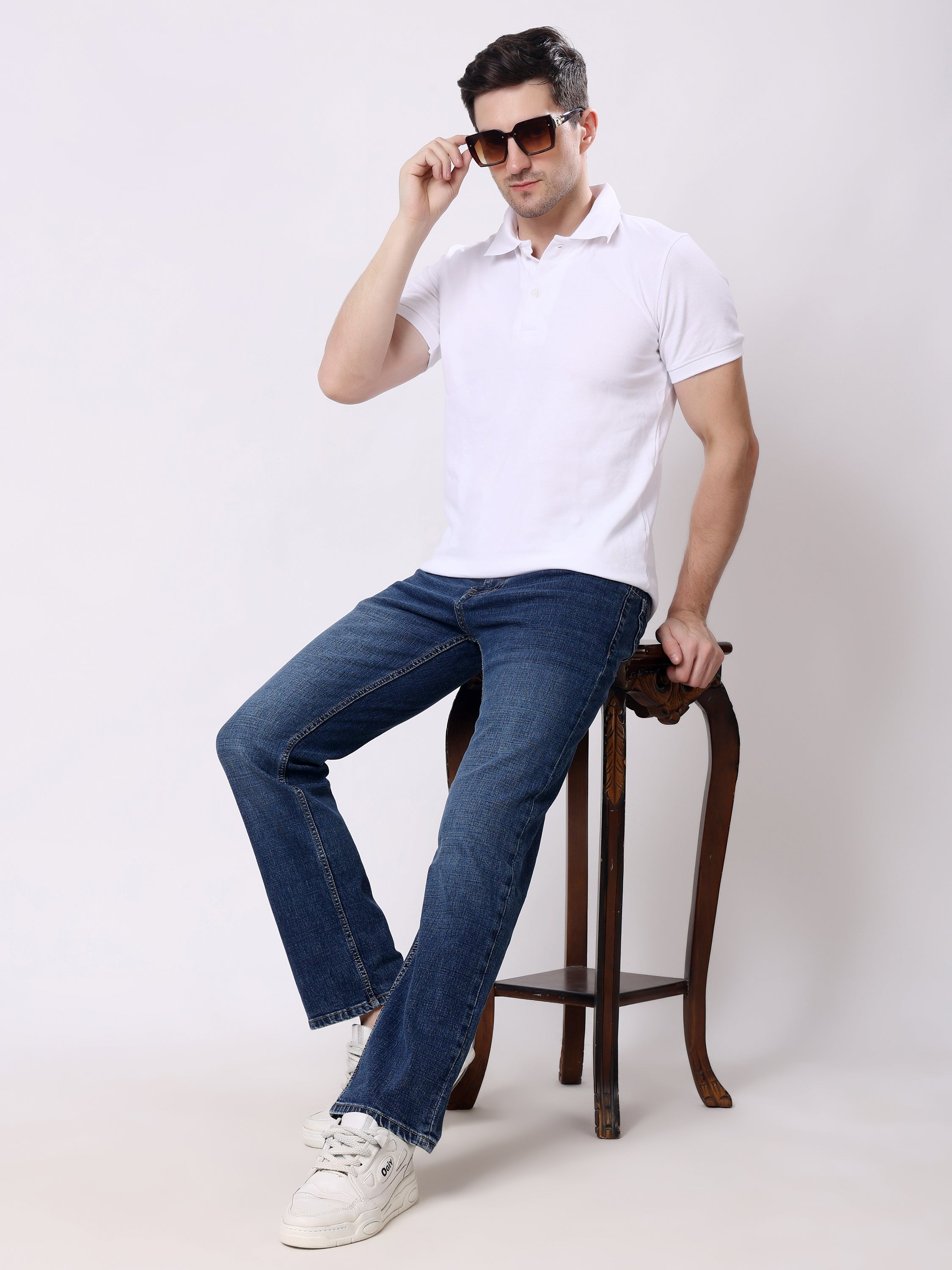 Stylox Stretchable Comfort Fit Denim Jeans For Men’s - Stylox