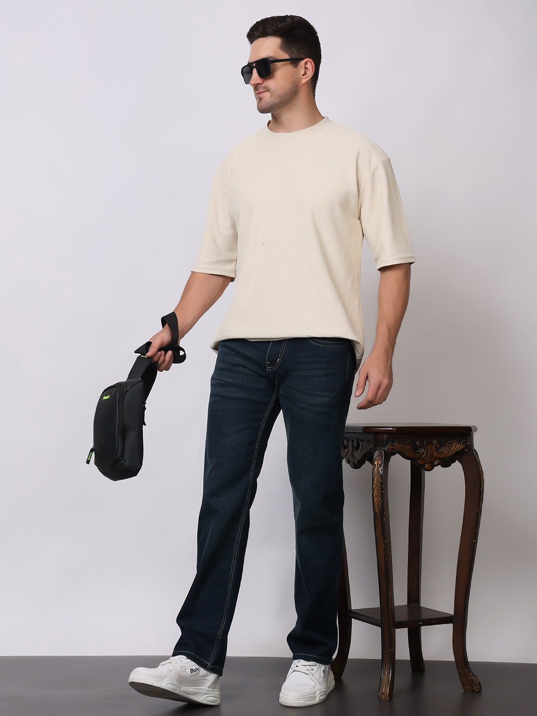 Stylox Men’s Comfort Fit Denim Jeans | Stylish Mid-Rise Jeans | Perfect for Work & Weekend Wear - Stylox