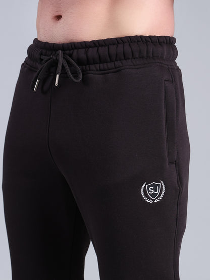 Stylox Men’s Solid Tracksuit Set with Zip-Up Jacket &amp; Joggers – Winter Athleisure Wear