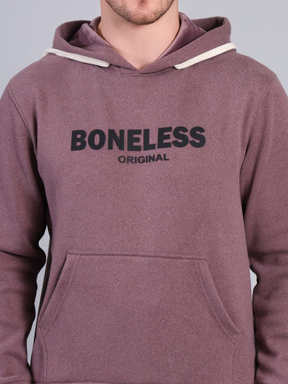 Stylox Men’s Winter Hooded Sweatshirt | Printed Pullover Hoodie with Kangaroo Pocket | Warm Casual Wear