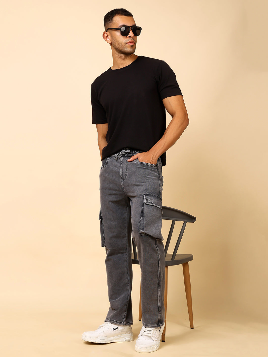 Stylox Comfort Fit Cargo Pants for Men Modern Casual Wear