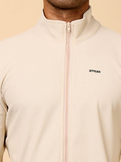 Stylox Men’s Solid Tracksuit – Stylish Full Set for Sports, Gym &amp; Casual Wear